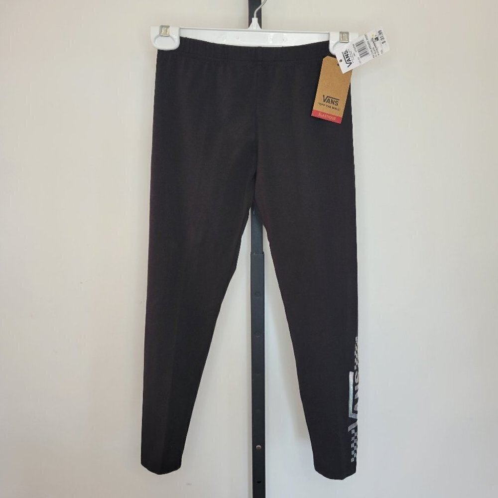 VANS Girl's Holographic Leggings  Black Size Small